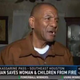 Thomas Smith, a homeless man, rescued a family Jan. 15, 2016, from their burning home in Houston.
KHOU screenshot